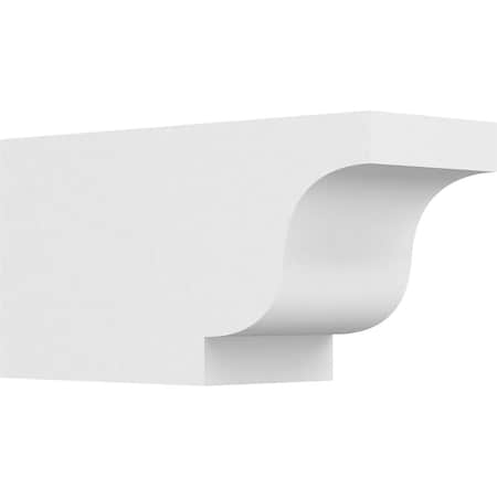 Ekena Millwork Standard Newport Architectural Grade PVC Rafter Tail, 6"W X 8"H X 16"L RFTP06X08X16NEW